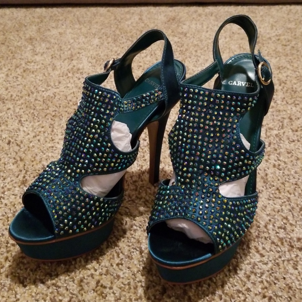 Kurt Geiger Carvela Green Shoes